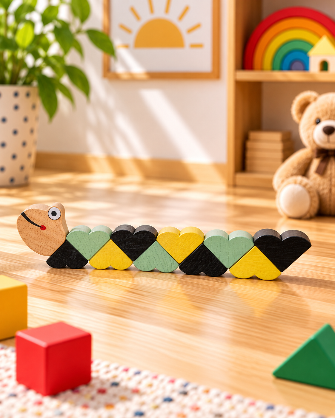 Twisty Snake™ – Wooden Fidget Toy
