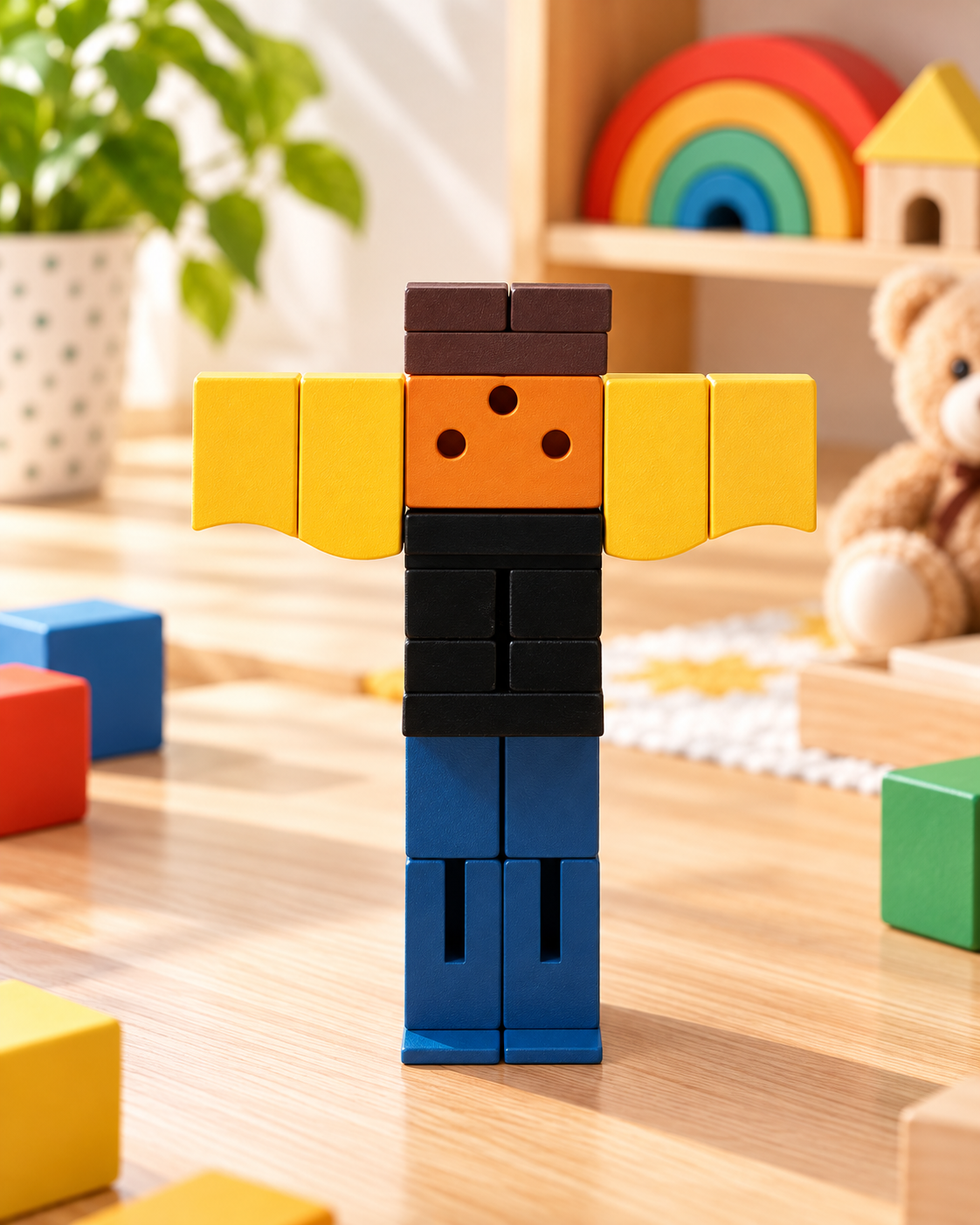 Elbot™ – Wooden Robot Puzzle