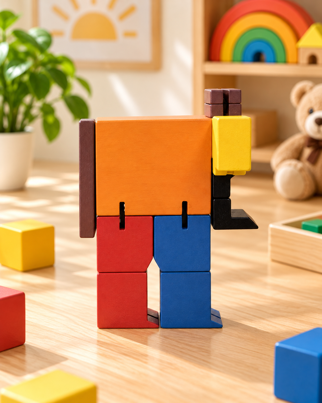 Elbot™ – Wooden Robot Puzzle