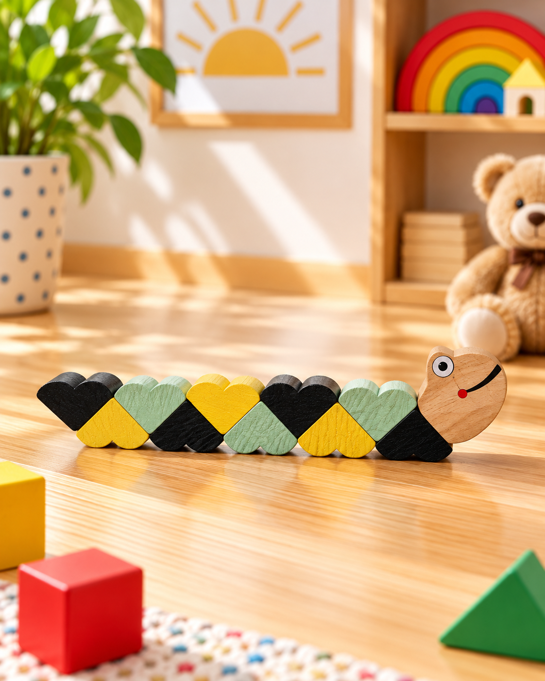 Twisty Snake™ – Wooden Fidget Toy