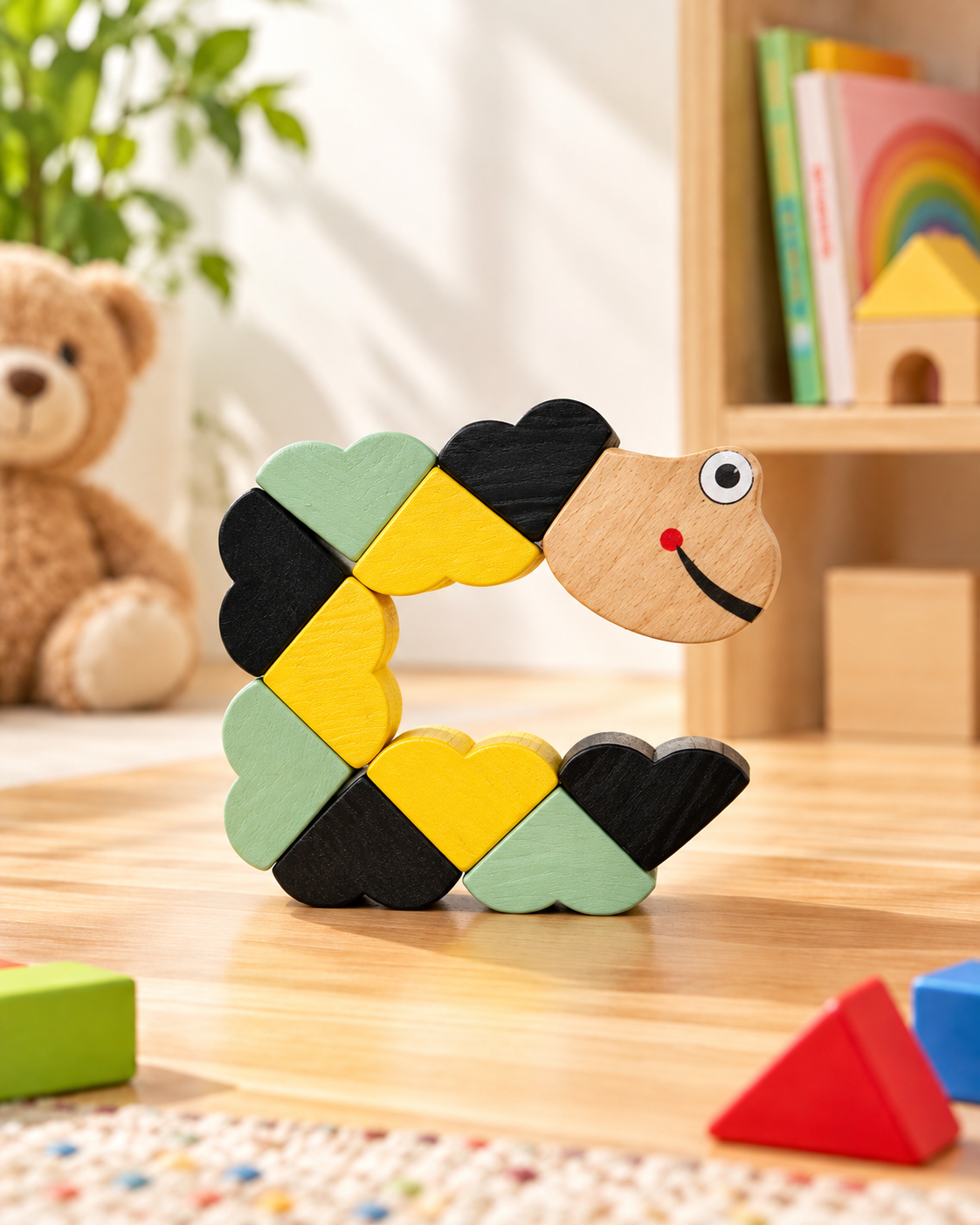 Twisty Snake™ – Wooden Fidget Toy