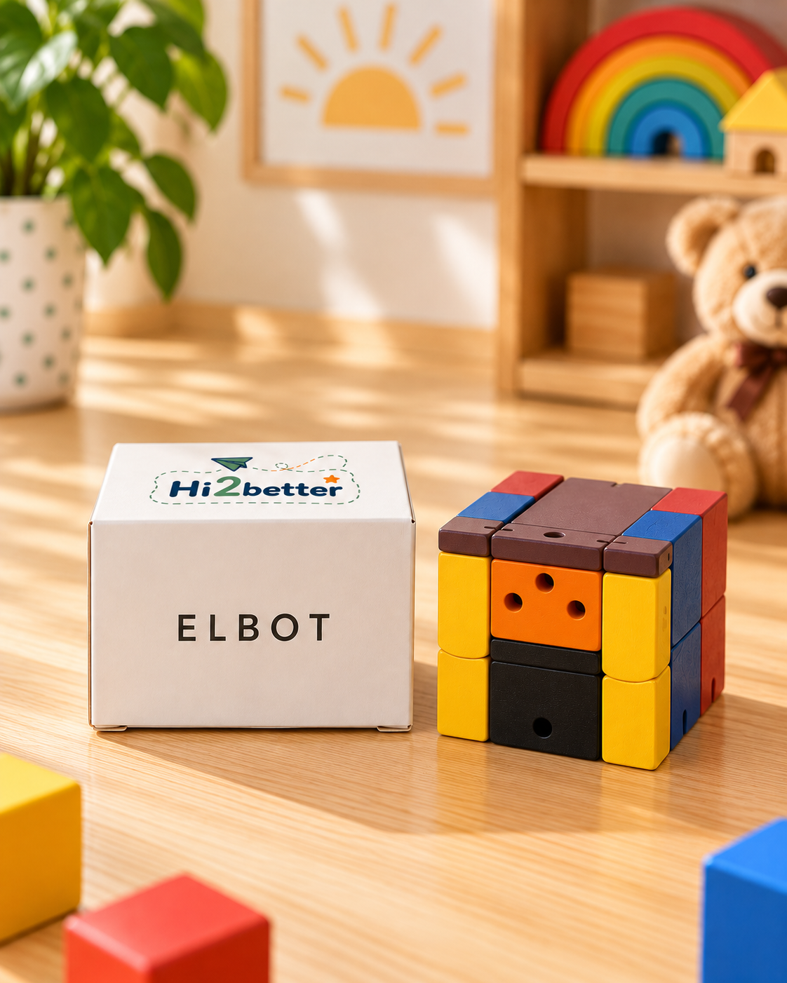 Elbot™ – Wooden Robot Puzzle