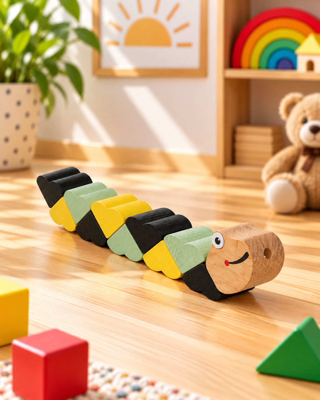 Twisty Snake™ – Wooden Fidget Toy