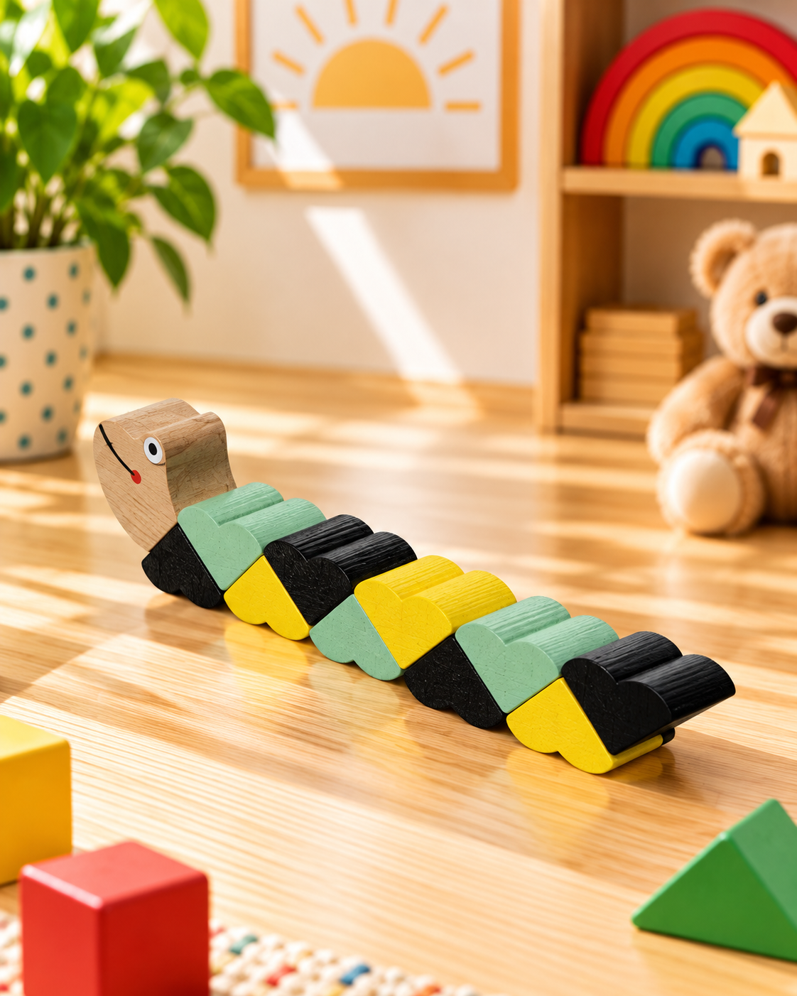 Twisty Snake™ – Wooden Fidget Toy